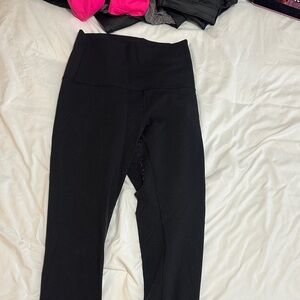 lululemon athletica High Rise Black Leggings